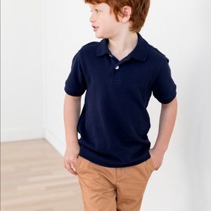 Hanna Andersson Soft solid polo